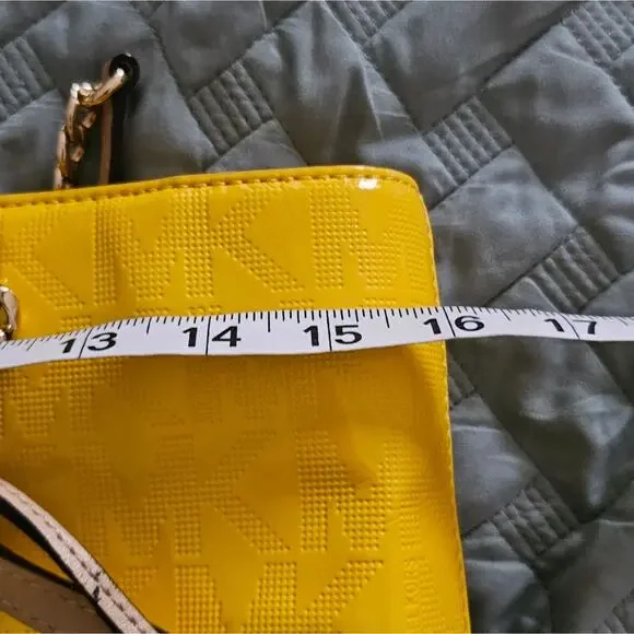 Yellow Michael Kors Women's Tote Bag